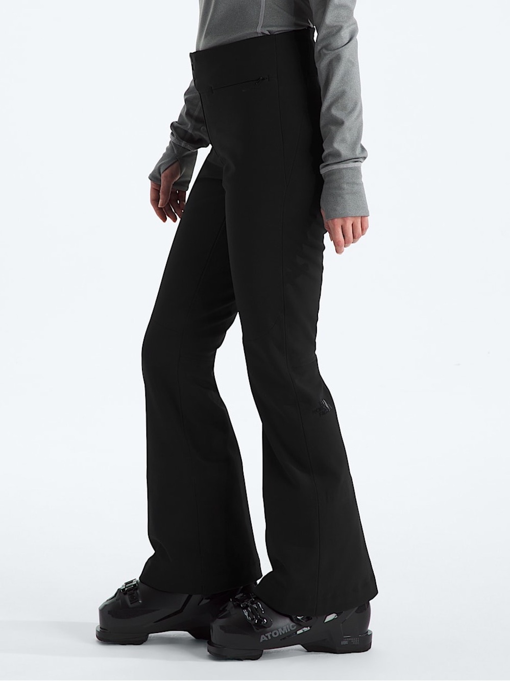 The North Face Snoga Pants Black Sz M Warm Slim Fit Winter Outdoor Ski Cabin